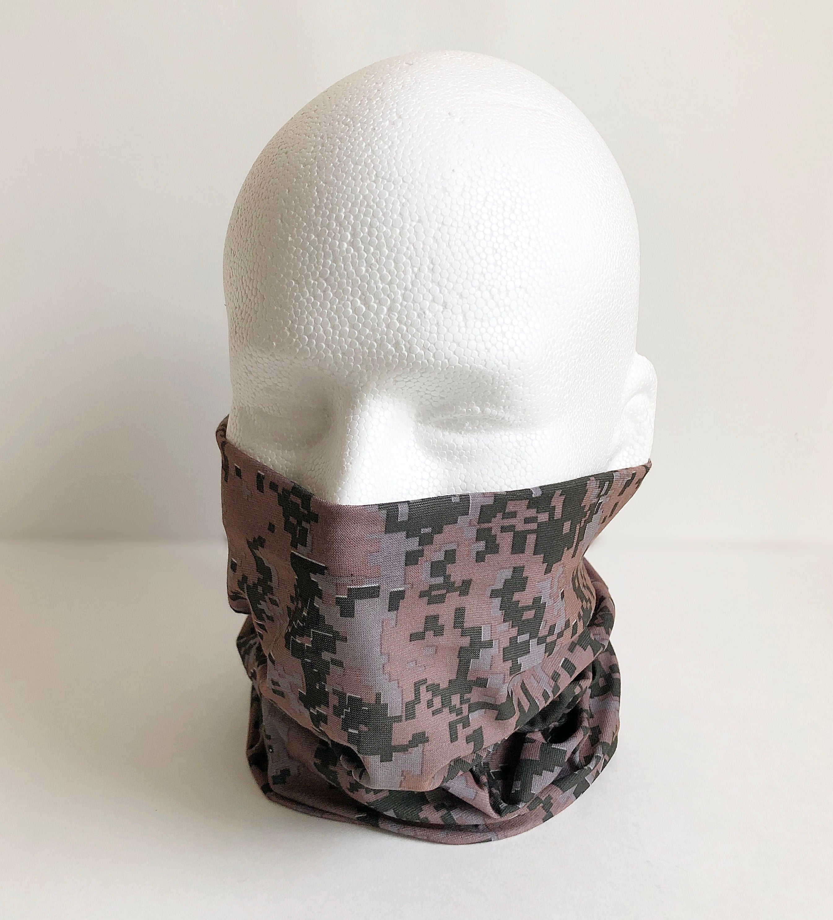 Camo Face Mask Scarf New Multi Functional Seamless Protective Covering Elastic Print Neck Gaiter Bandana Breathable Balaclava Head Wear N69